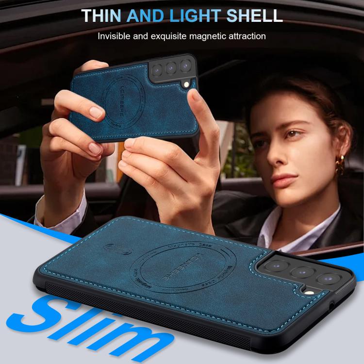 For Samsung Galaxy S21 FE 5G LC.IMEEKE L6 Series MagSafe Magnetic Phone Case
