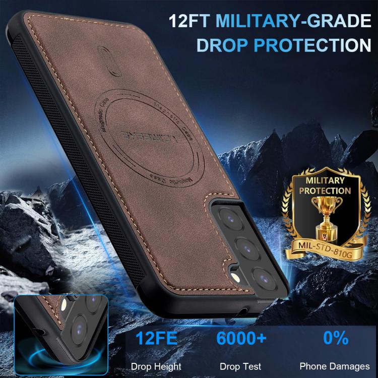 For Samsung Galaxy S21 FE 5G LC.IMEEKE L6 Series MagSafe Magnetic Phone Case