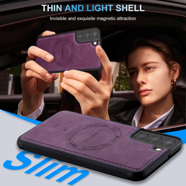 For Samsung Galaxy S22+ 5G LC.IMEEKE L6 Series MagSafe Magnetic Phone Case