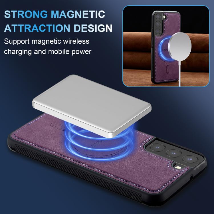 For Samsung Galaxy S22+ 5G LC.IMEEKE L6 Series MagSafe Magnetic Phone Case