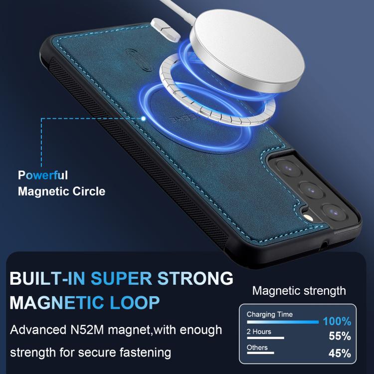 For Samsung Galaxy S22+ 5G LC.IMEEKE L6 Series MagSafe Magnetic Phone Case