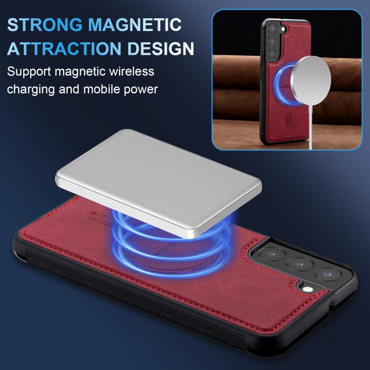 For Samsung Galaxy S22+ 5G LC.IMEEKE L6 Series MagSafe Magnetic Phone Case