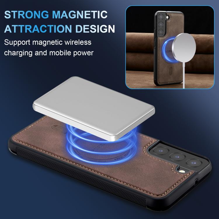 For Samsung Galaxy S22+ 5G LC.IMEEKE L6 Series MagSafe Magnetic Phone Case