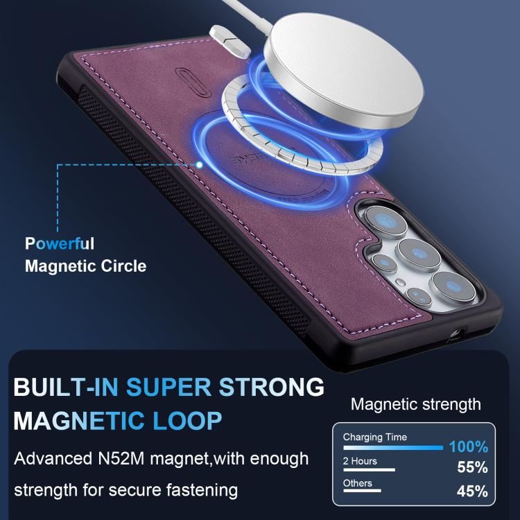 For Samsung Galaxy S25 Ultra 5G LC.IMEEKE L6 Series MagSafe Magnetic Phone Case