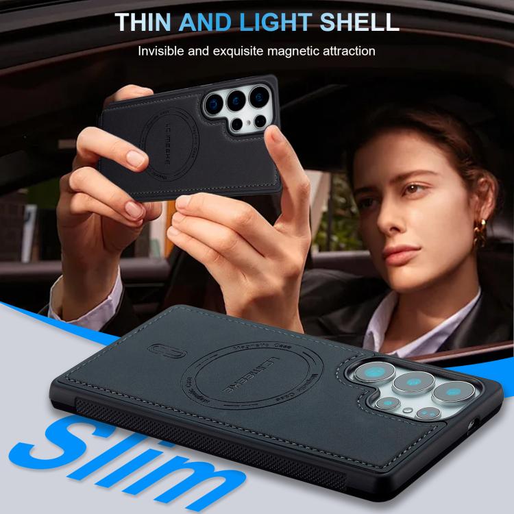 For Samsung Galaxy S25 Ultra 5G LC.IMEEKE L6 Series MagSafe Magnetic Phone Case