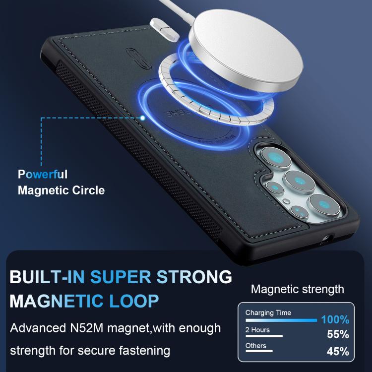 For Samsung Galaxy S25 Ultra 5G LC.IMEEKE L6 Series MagSafe Magnetic Phone Case