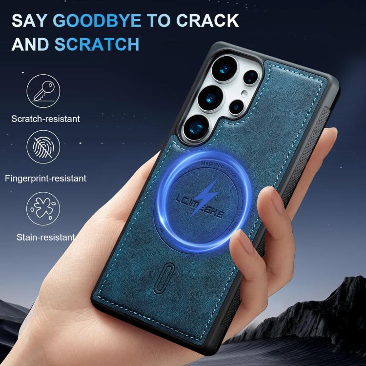 For Samsung Galaxy S25 Ultra 5G LC.IMEEKE L6 Series MagSafe Magnetic Phone Case