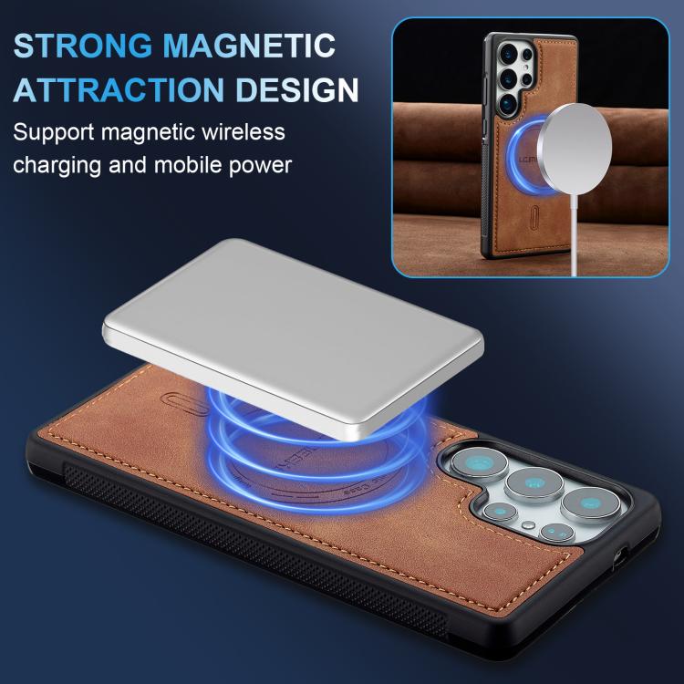 For Samsung Galaxy S24 Ultra 5G LC.IMEEKE L6 Series MagSafe Magnetic Phone Case