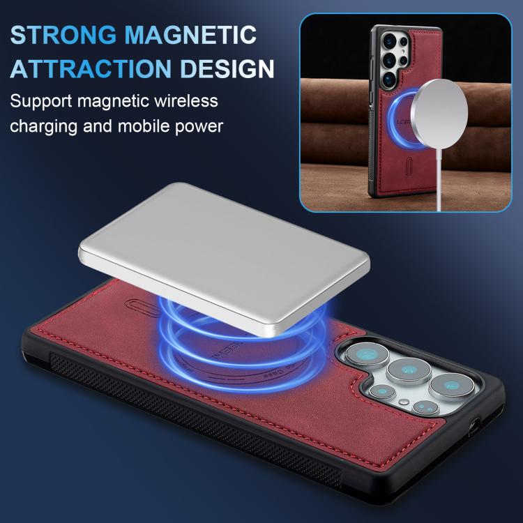 For Samsung Galaxy S24 Ultra 5G LC.IMEEKE L6 Series MagSafe Magnetic Phone Case