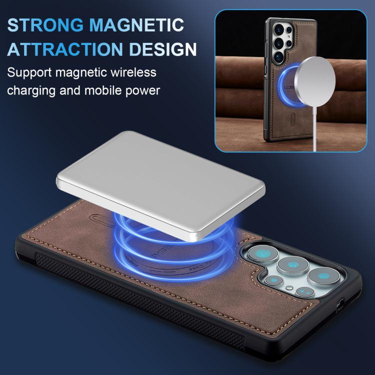 For Samsung Galaxy S24 Ultra 5G LC.IMEEKE L6 Series MagSafe Magnetic Phone Case