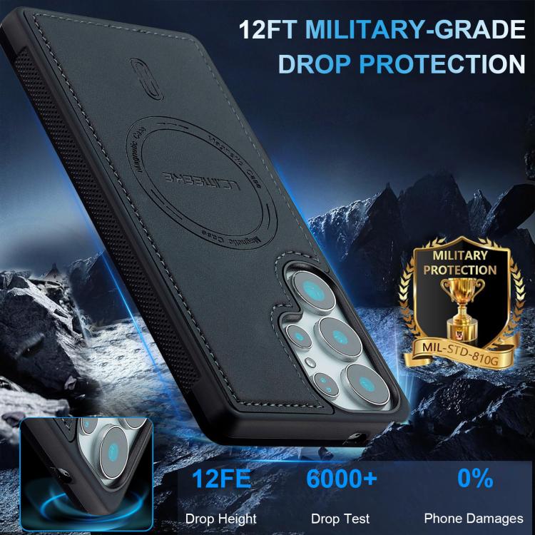 For Samsung Galaxy S23 Ultra 5G LC.IMEEKE L6 Series MagSafe Magnetic Phone Case