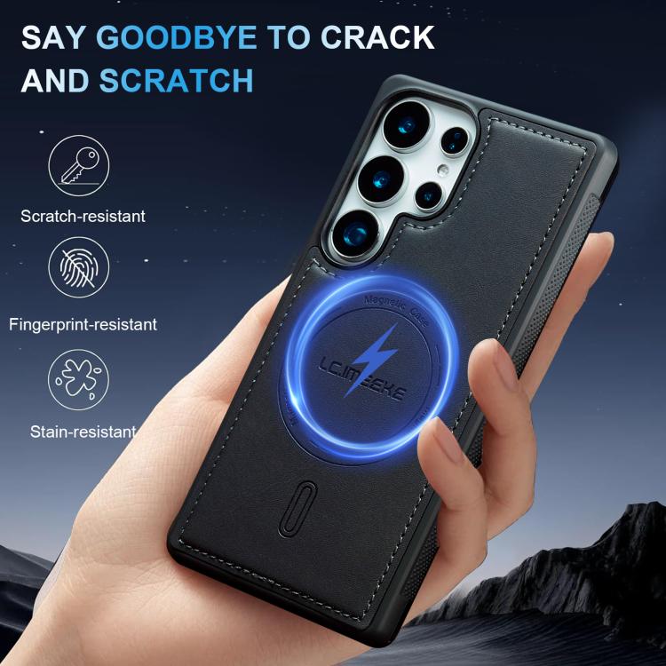 For Samsung Galaxy S23 Ultra 5G LC.IMEEKE L6 Series MagSafe Magnetic Phone Case