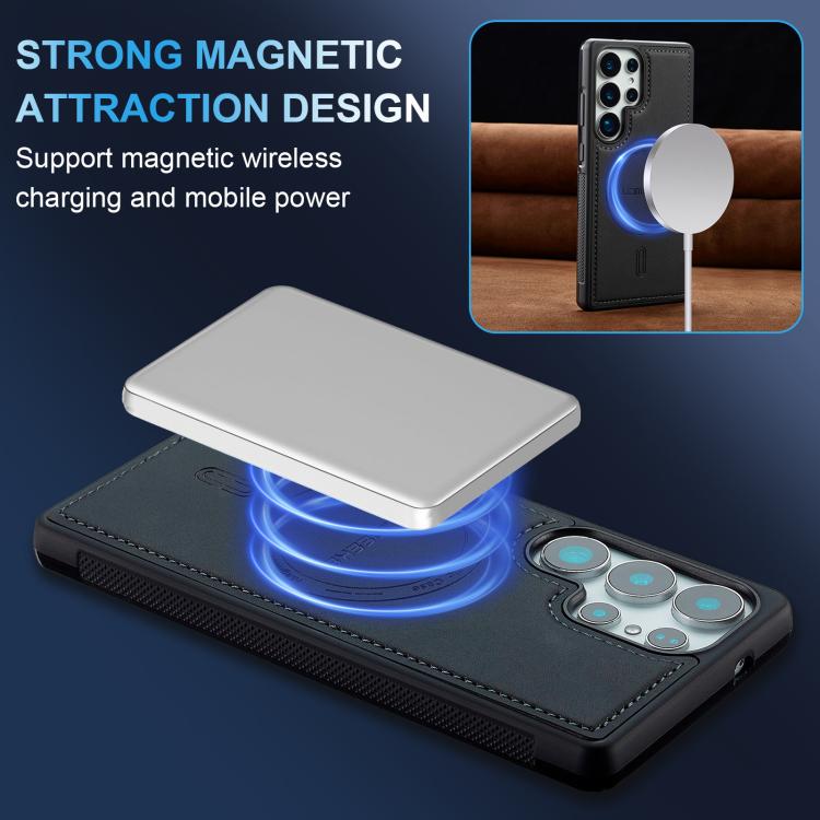 For Samsung Galaxy S23 Ultra 5G LC.IMEEKE L6 Series MagSafe Magnetic Phone Case