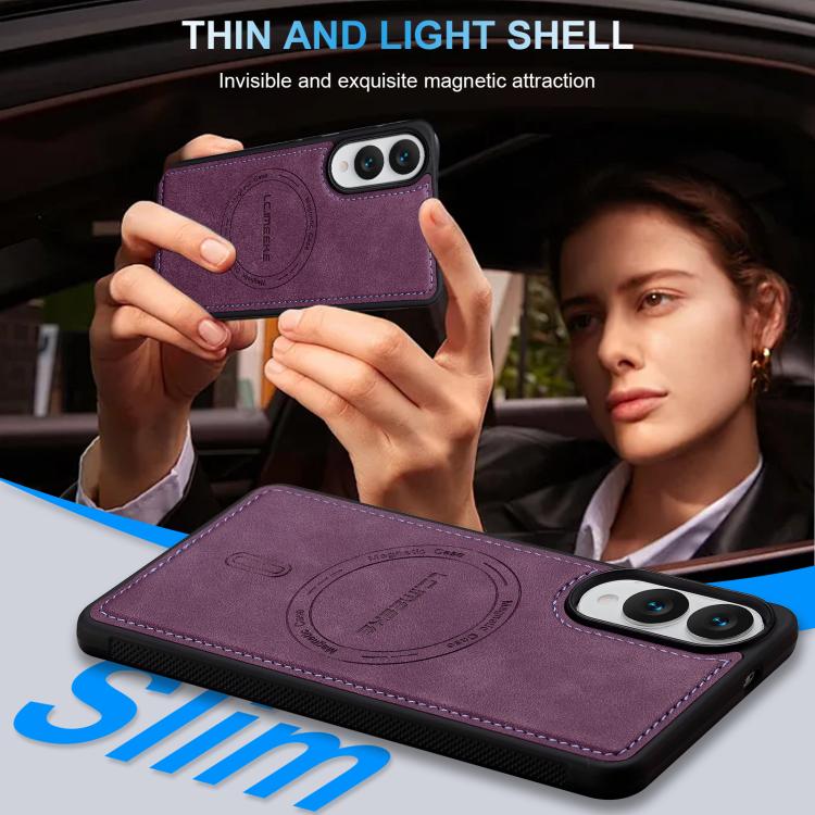 For Samsung Galaxy S25 Edge 5G LC.IMEEKE L6 Series MagSafe Magnetic Phone Case