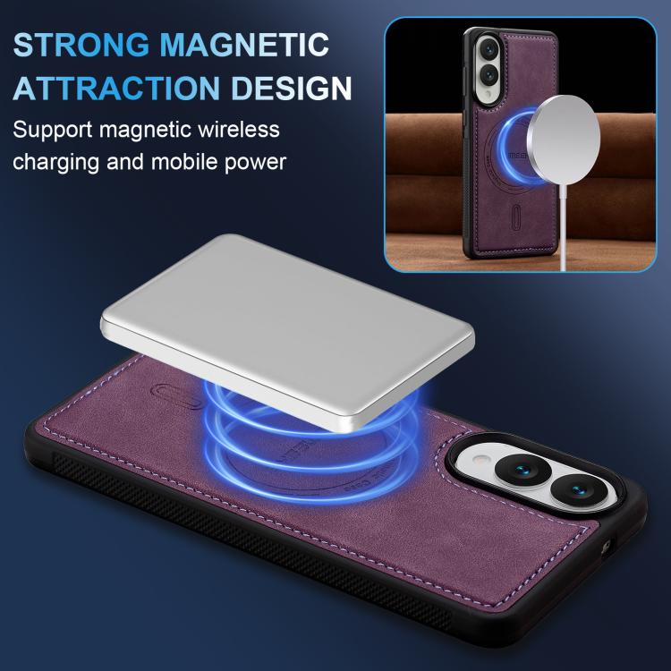 For Samsung Galaxy S25 Edge 5G LC.IMEEKE L6 Series MagSafe Magnetic Phone Case