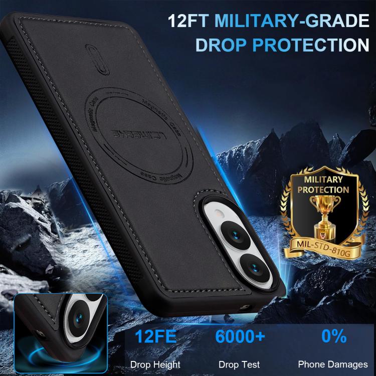 For Samsung Galaxy S25 Edge 5G LC.IMEEKE L6 Series MagSafe Magnetic Phone Case