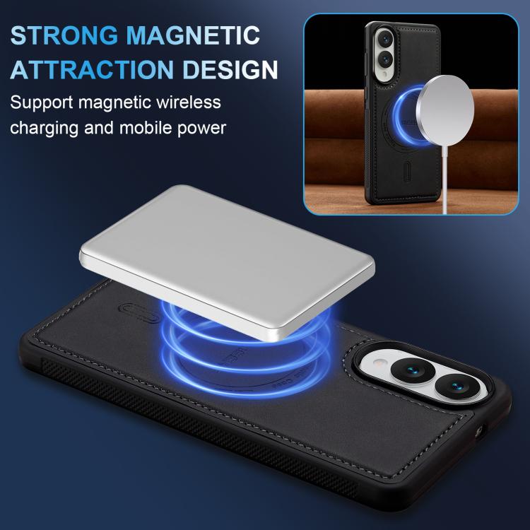 For Samsung Galaxy S25 Edge 5G LC.IMEEKE L6 Series MagSafe Magnetic Phone Case