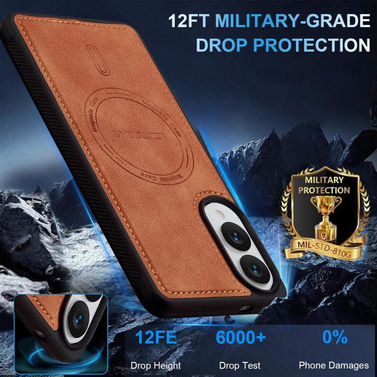 For Samsung Galaxy S25 Edge 5G LC.IMEEKE L6 Series MagSafe Magnetic Phone Case