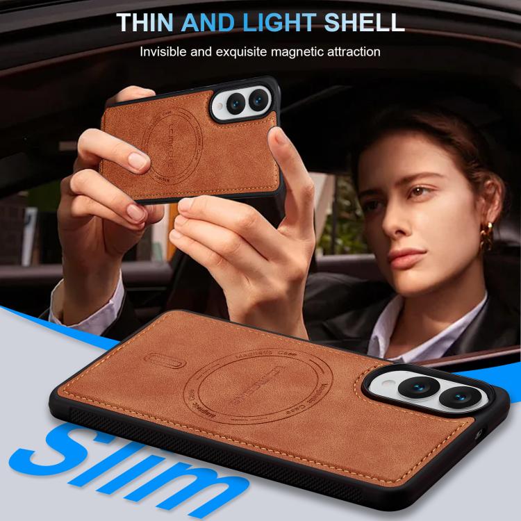 For Samsung Galaxy S25 Edge 5G LC.IMEEKE L6 Series MagSafe Magnetic Phone Case