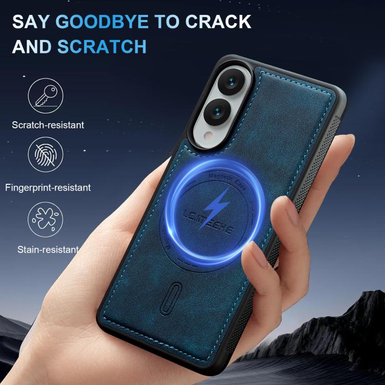 For Samsung Galaxy S25 Edge 5G LC.IMEEKE L6 Series MagSafe Magnetic Phone Case