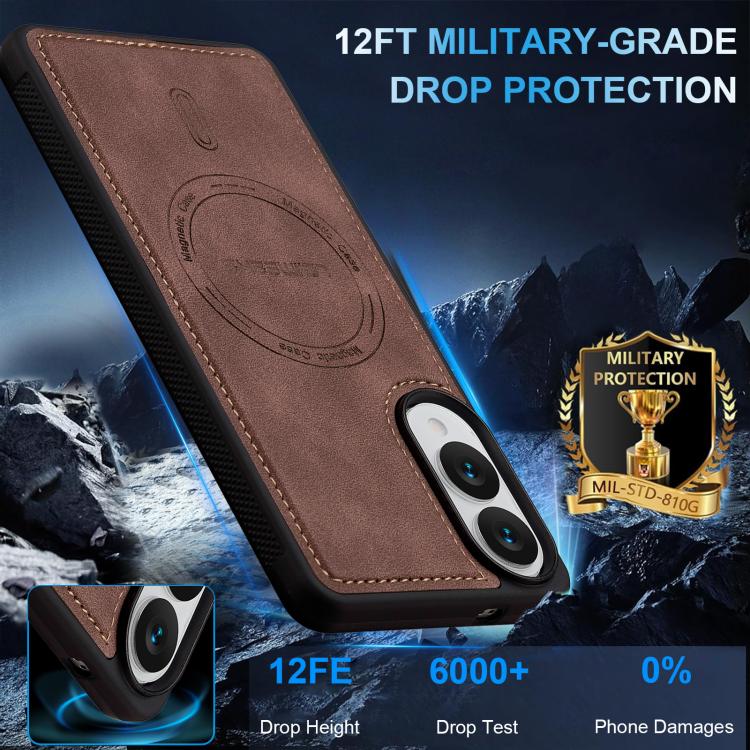 For Samsung Galaxy S25 Edge 5G LC.IMEEKE L6 Series MagSafe Magnetic Phone Case