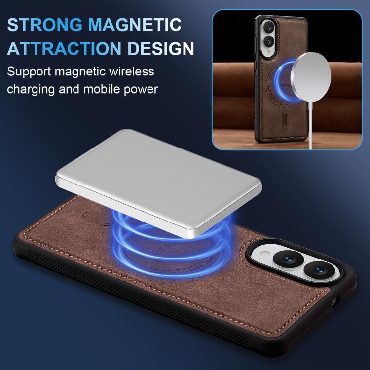 For Samsung Galaxy S25 Edge 5G LC.IMEEKE L6 Series MagSafe Magnetic Phone Case