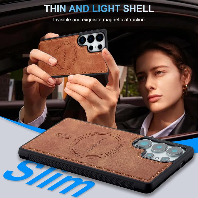 For Samsung Galaxy S26 Ultra 5G LC.IMEEKE L6 Series MagSafe Magnetic Phone Case