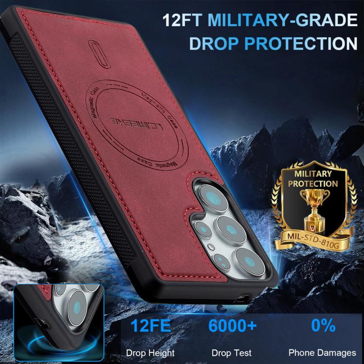 For Samsung Galaxy S26 Ultra 5G LC.IMEEKE L6 Series MagSafe Magnetic Phone Case