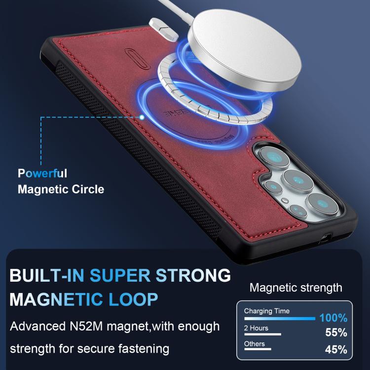 For Samsung Galaxy S26 Ultra 5G LC.IMEEKE L6 Series MagSafe Magnetic Phone Case