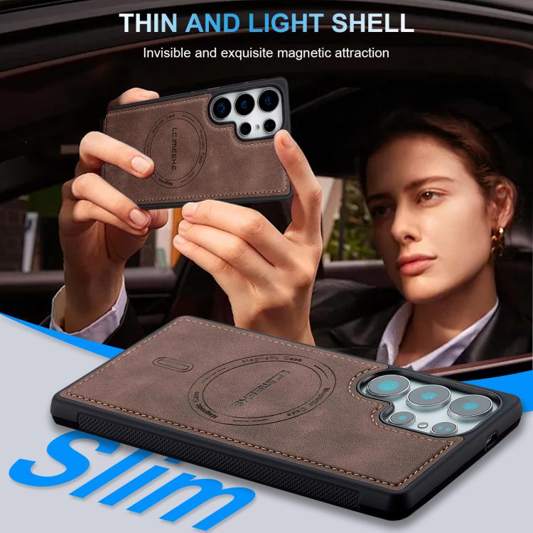 For Samsung Galaxy S26 Ultra 5G LC.IMEEKE L6 Series MagSafe Magnetic Phone Case
