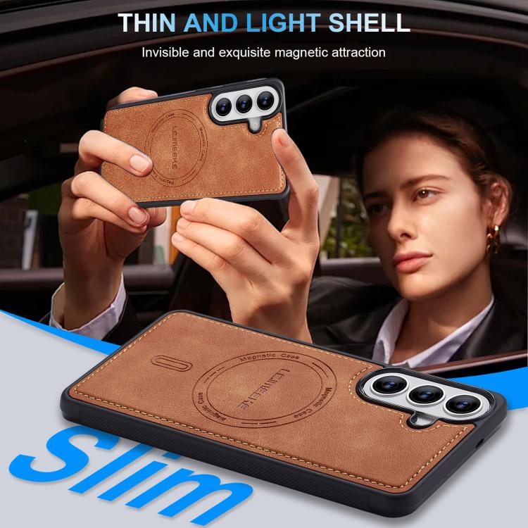 For Samsung Galaxy S26 5G LC.IMEEKE L6 Series MagSafe Magnetic Phone Case