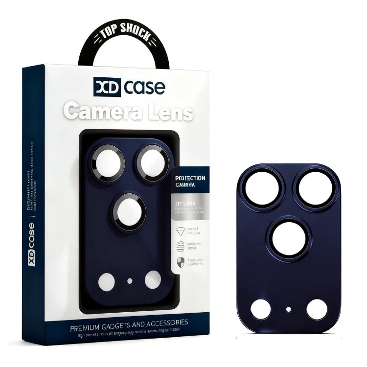 For iPhone 17 Pro XDcase Armor Full-Coverage Frosted Metal Camera Lens Ring Film