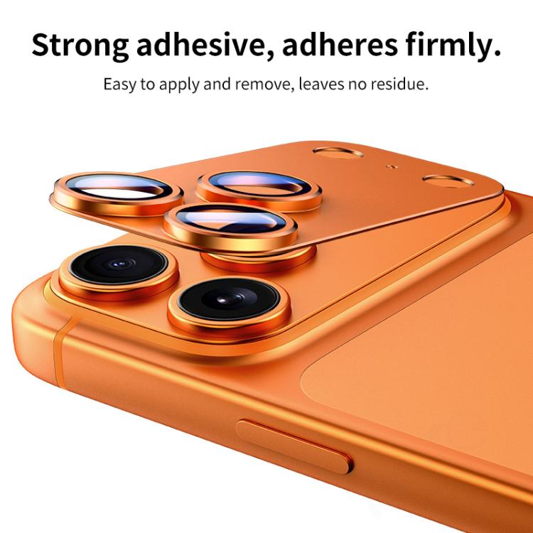 For iPhone 17 Pro XDcase Armor Full-Coverage Frosted Metal Camera Lens Ring Film