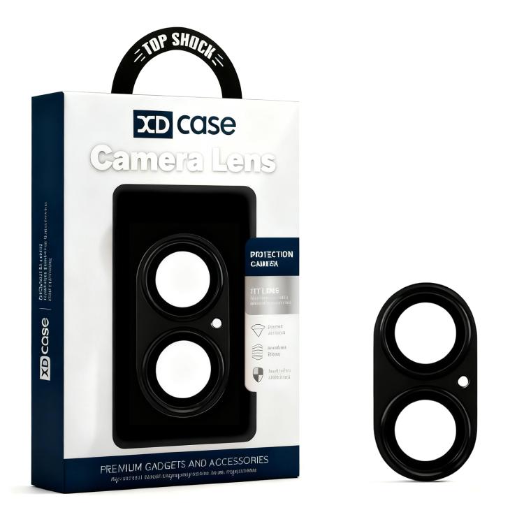 For iPhone 17 XDcase Armor Full-Coverage Frosted Metal Camera Lens Ring Film