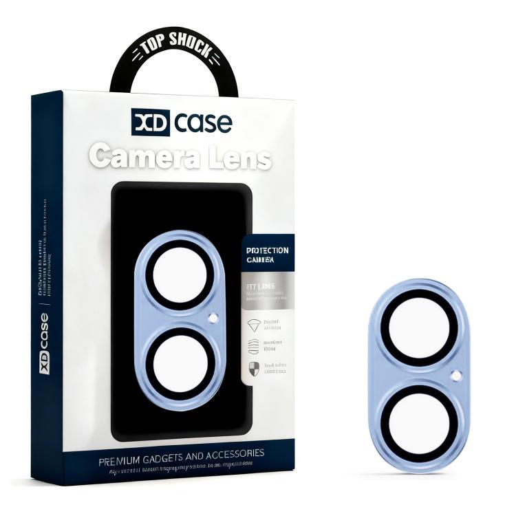 For iPhone 17 XDcase Armor Full-Coverage Frosted Metal Camera Lens Ring Film