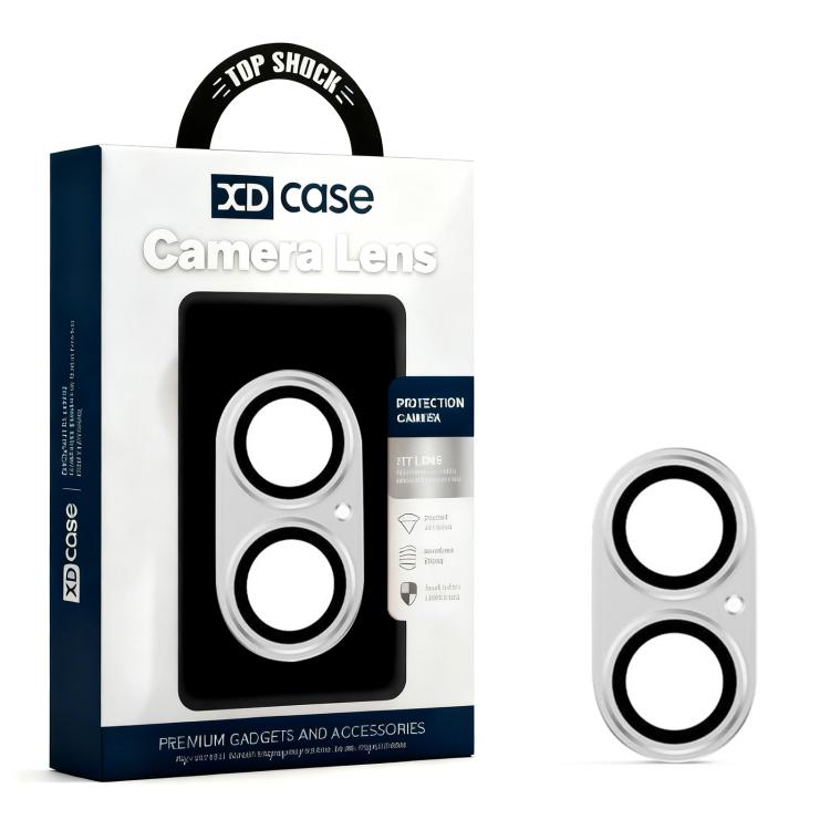 For iPhone 17 XDcase Armor Full-Coverage Frosted Metal Camera Lens Ring Film