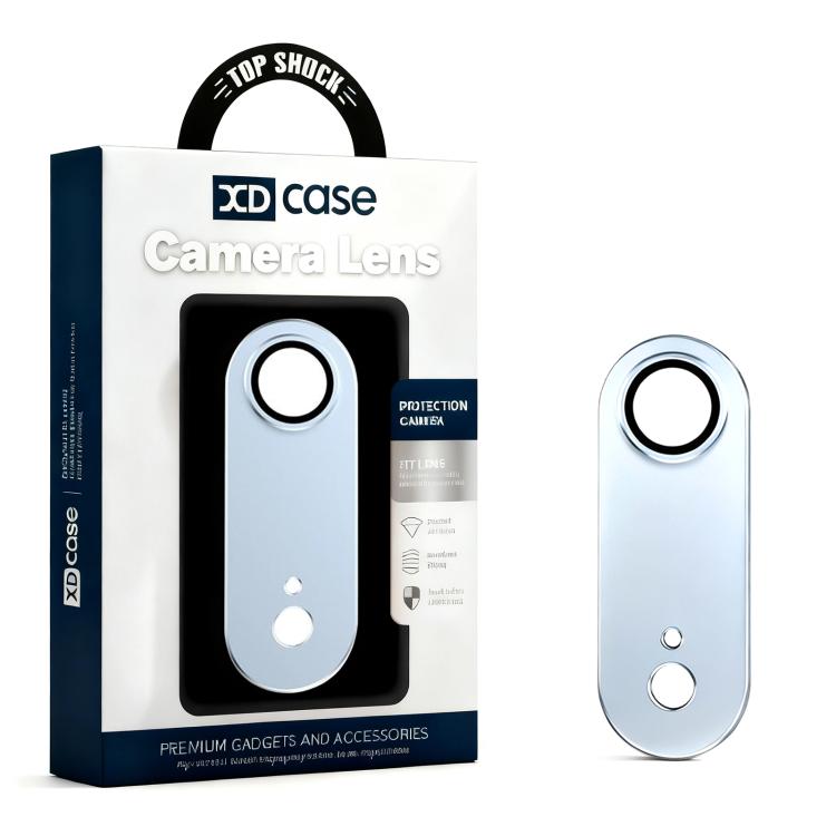 For iPhone Air XDcase Armor Full-Coverage Frosted Metal Camera Lens Ring Film