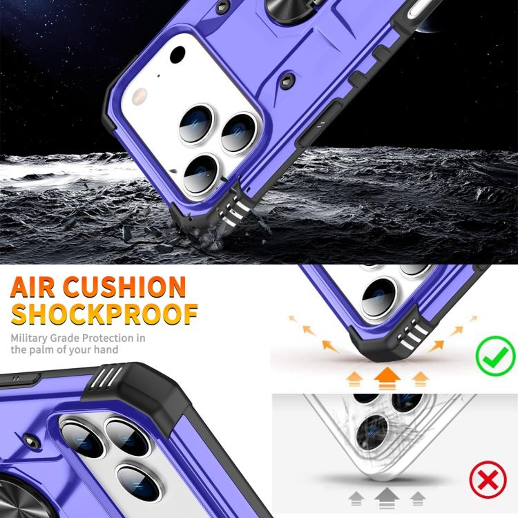 For iPhone 17 Pro Max Ring Holder Phone Case