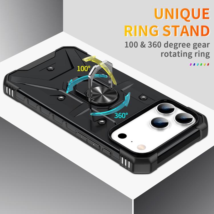 For iPhone 17 Pro Max Ring Holder Phone Case