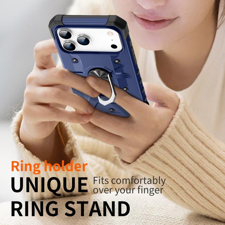 For iPhone 17 Pro Max Ring Holder Phone Case