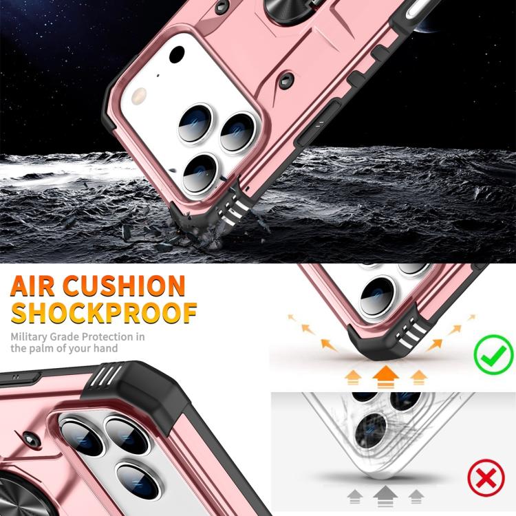 For iPhone 17 Pro Max Ring Holder Phone Case