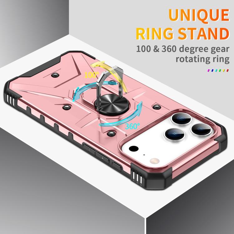 For iPhone 17 Pro Max Ring Holder Phone Case