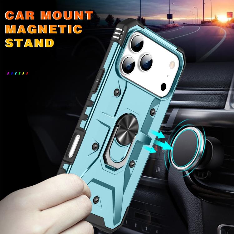 For iPhone 17 Pro Max Ring Holder Phone Case