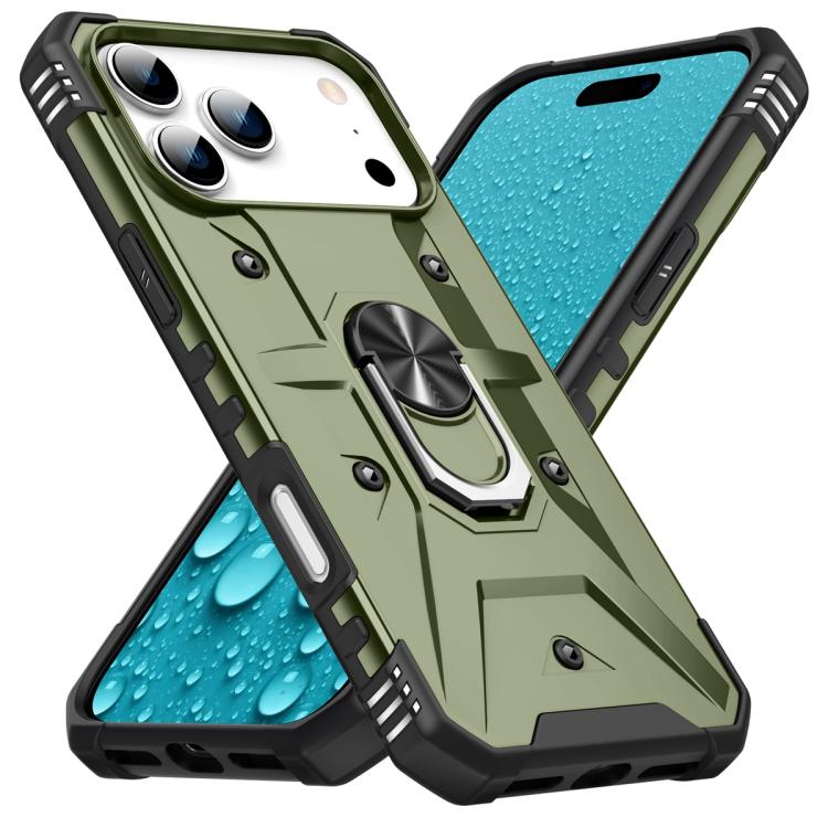 For iPhone 17 Pro Max Ring Holder Phone Case