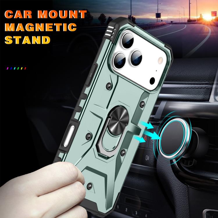 For iPhone 17 Pro Max Ring Holder Phone Case