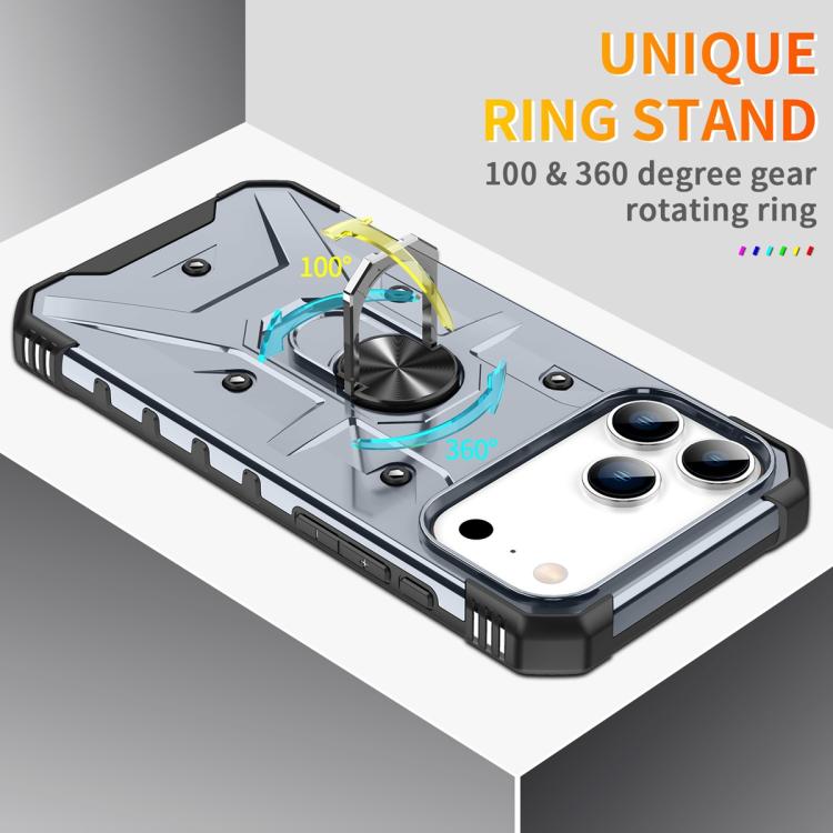 For iPhone 17 Pro Max Ring Holder Phone Case