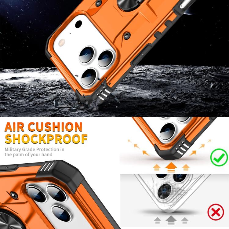 For iPhone 17 Pro Ring Holder Phone Case
