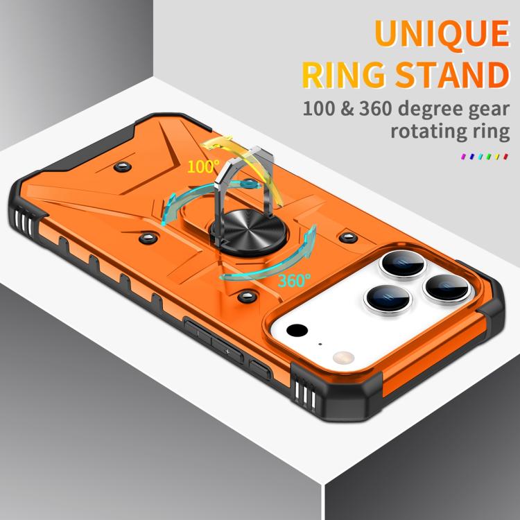For iPhone 17 Pro Ring Holder Phone Case