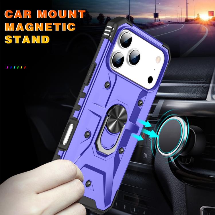 For iPhone 17 Pro Ring Holder Phone Case