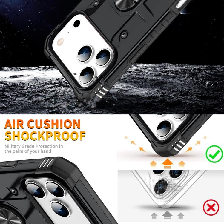 For iPhone 17 Pro Ring Holder Phone Case